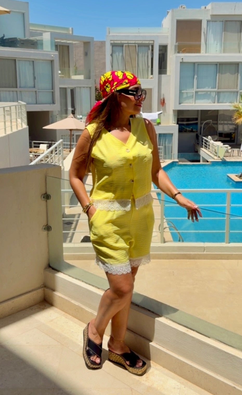 Yellow Short Set