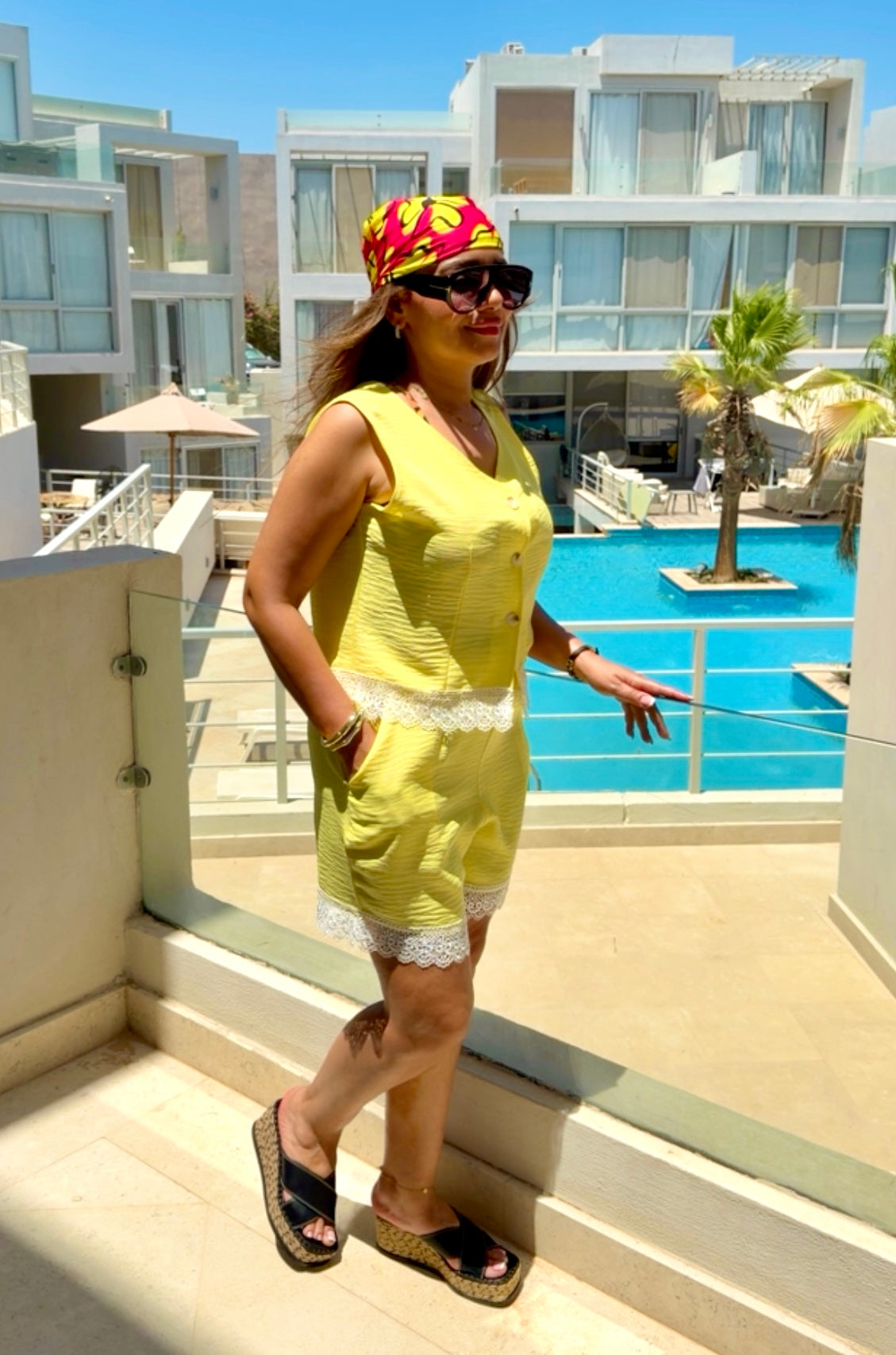 Yellow Short Set