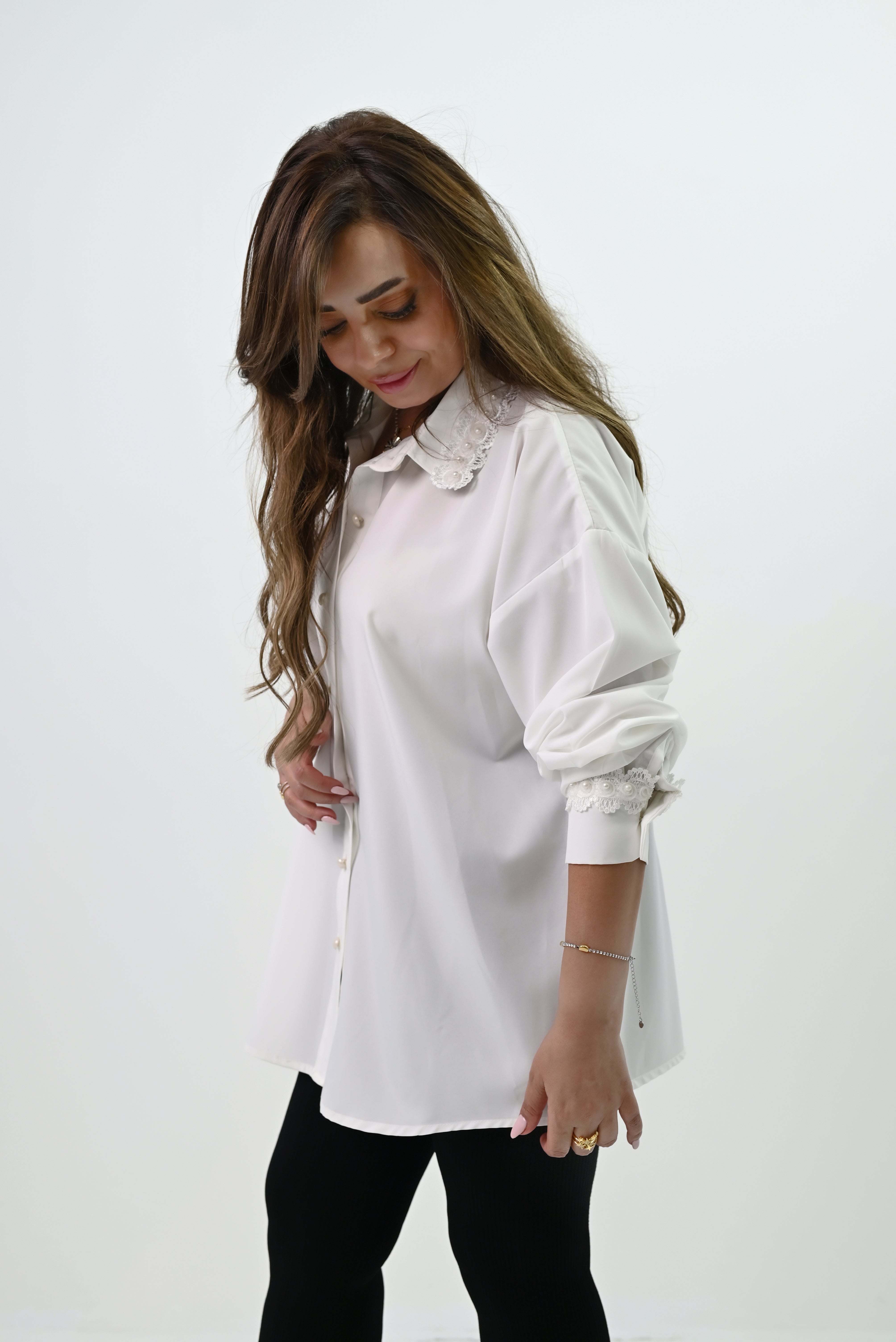 White Pearl Blouse