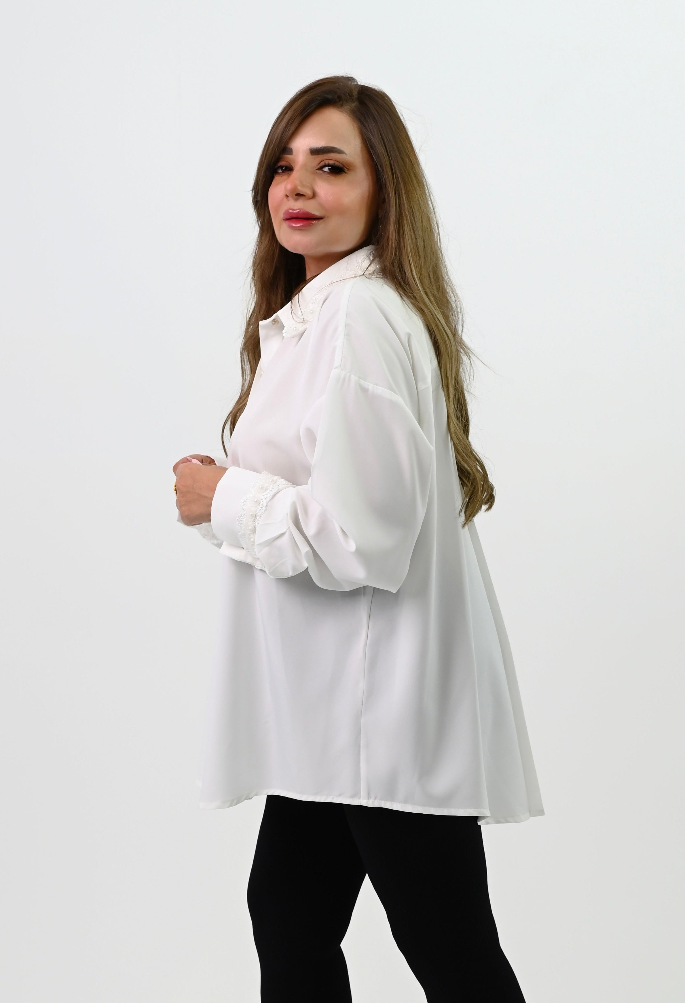 White Pearl Blouse