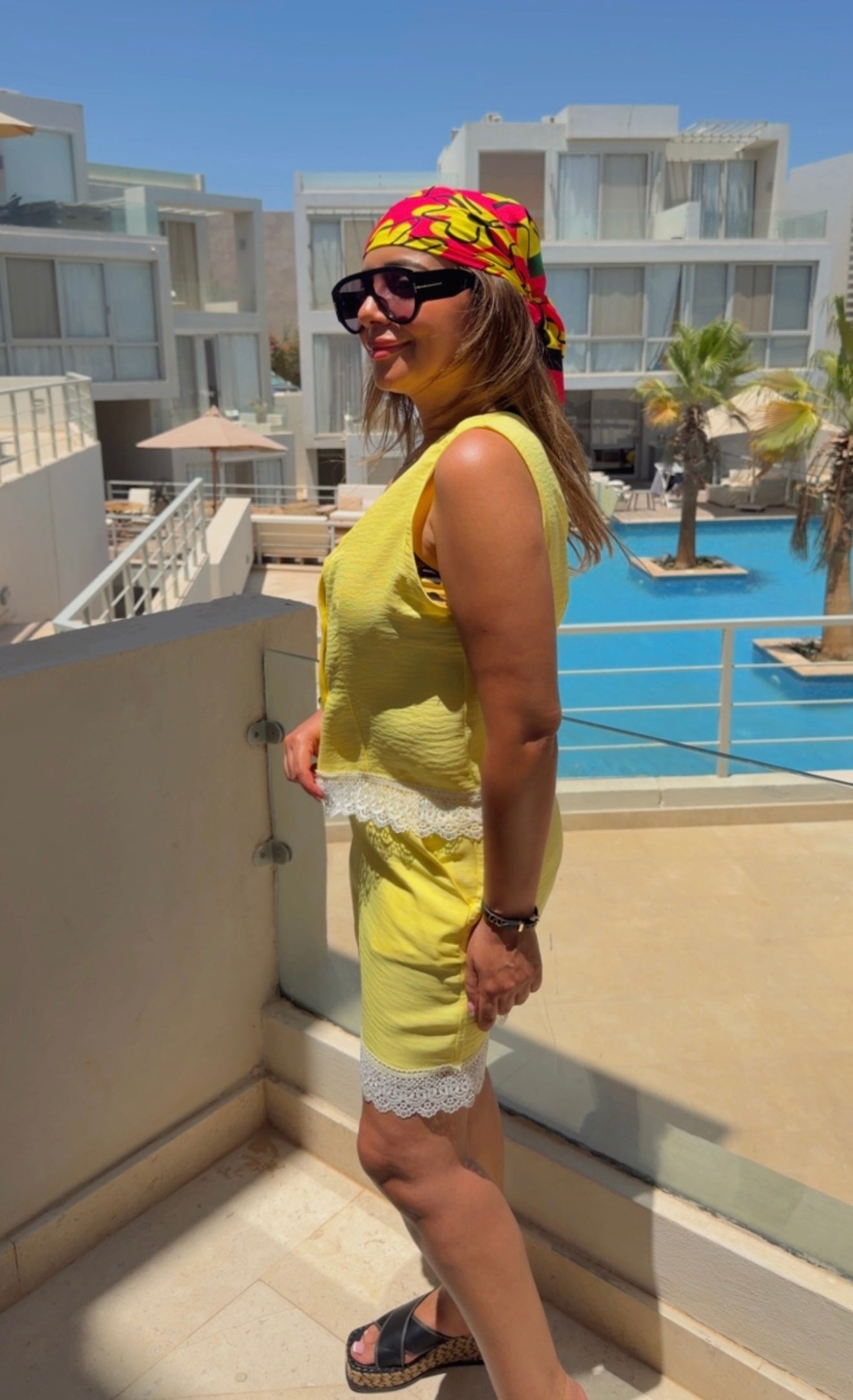Yellow Short Set