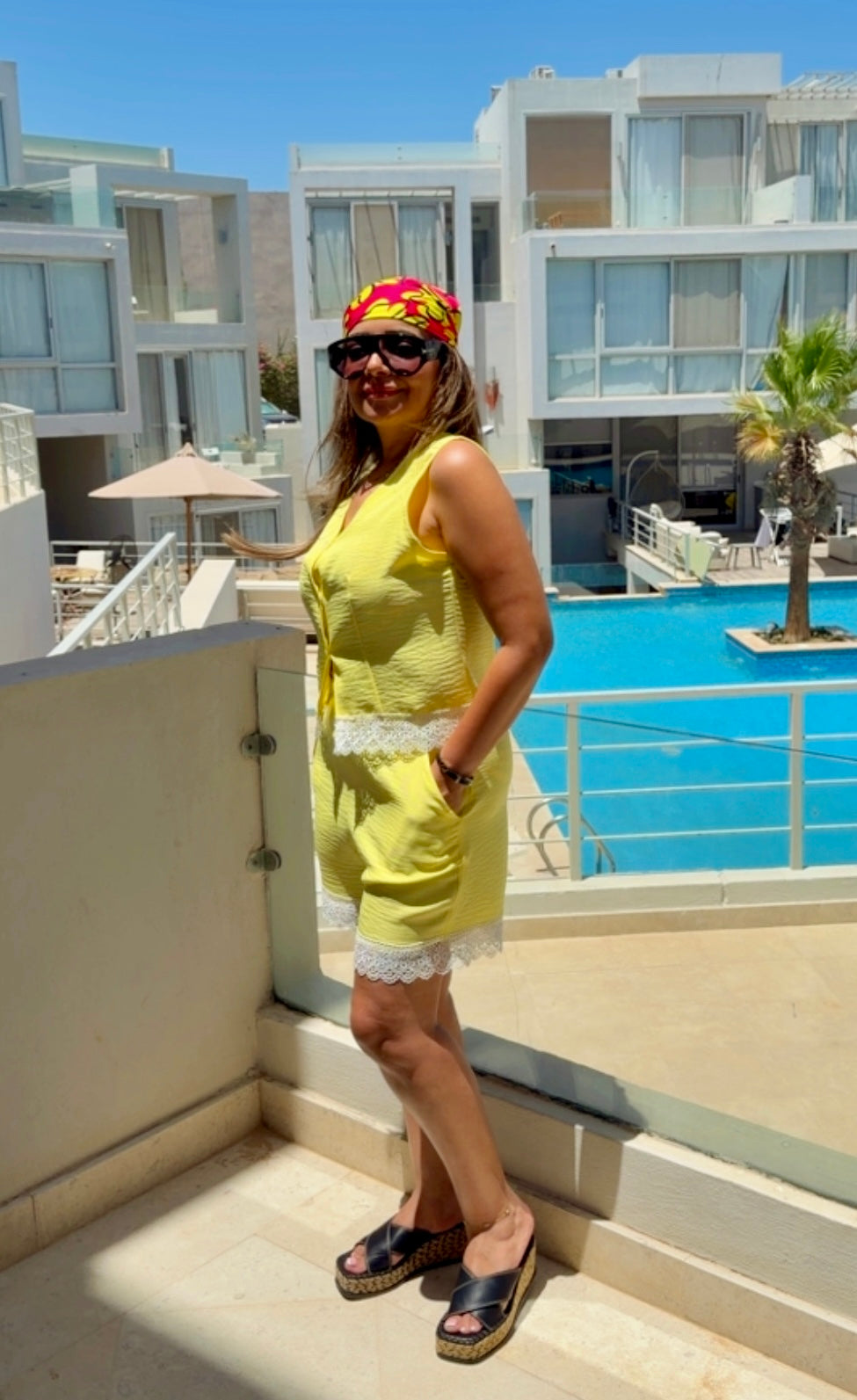 Yellow Short Set