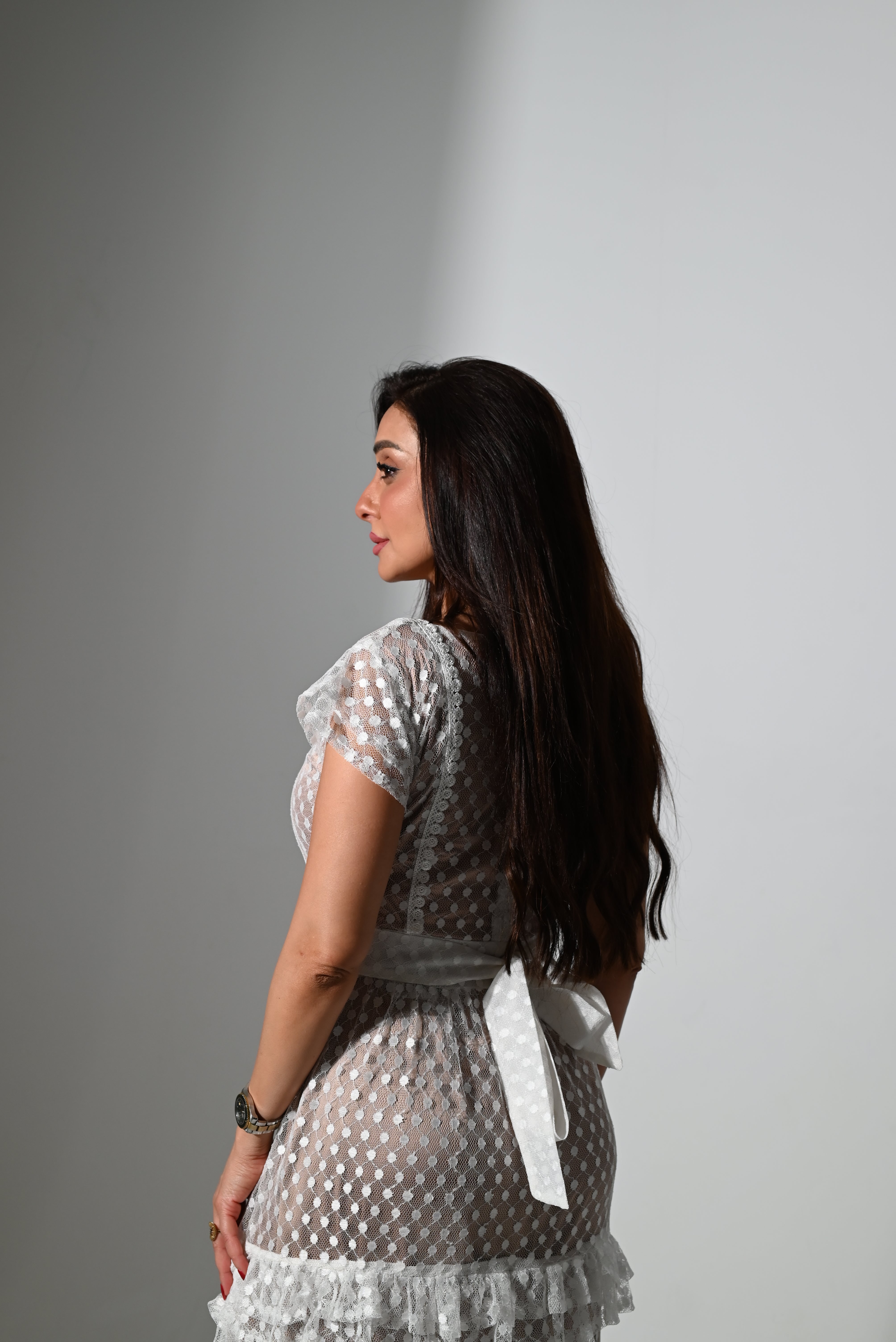 White Tulle Dress