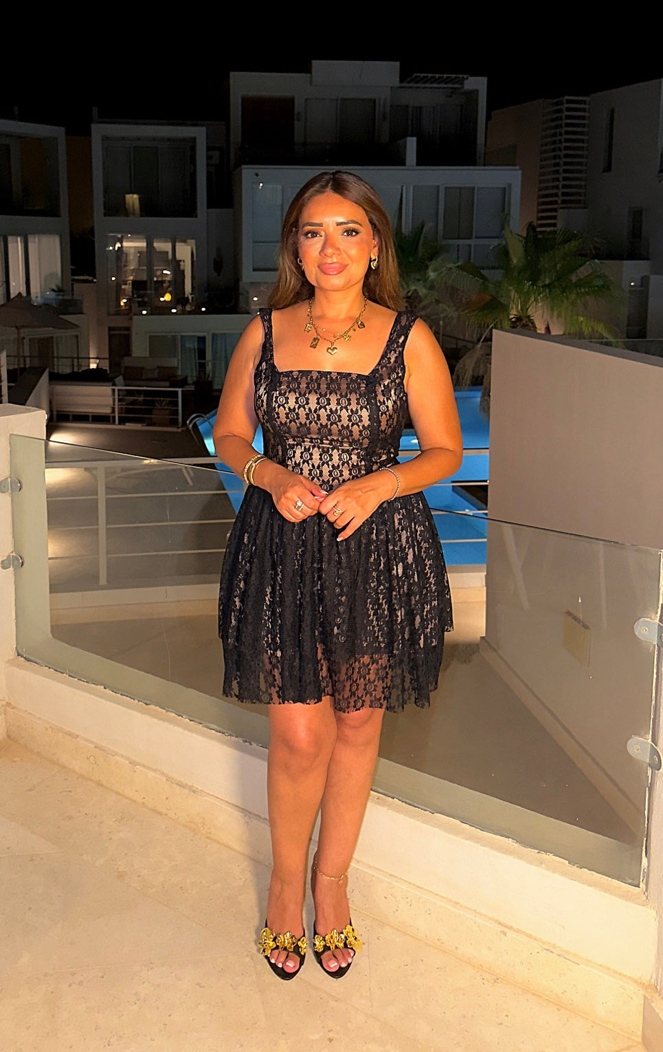 Black Lace Dress