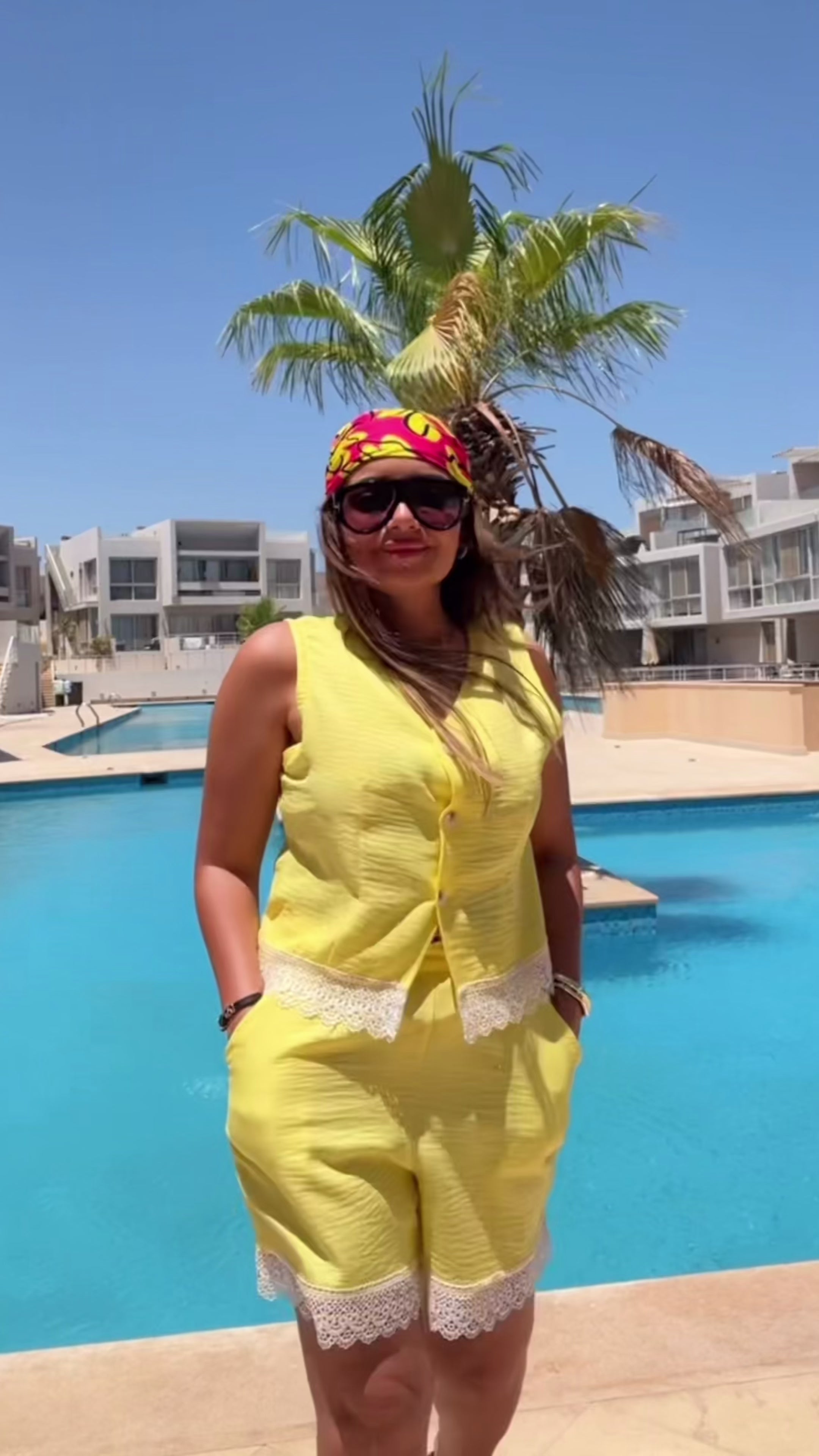 Yellow Short Set