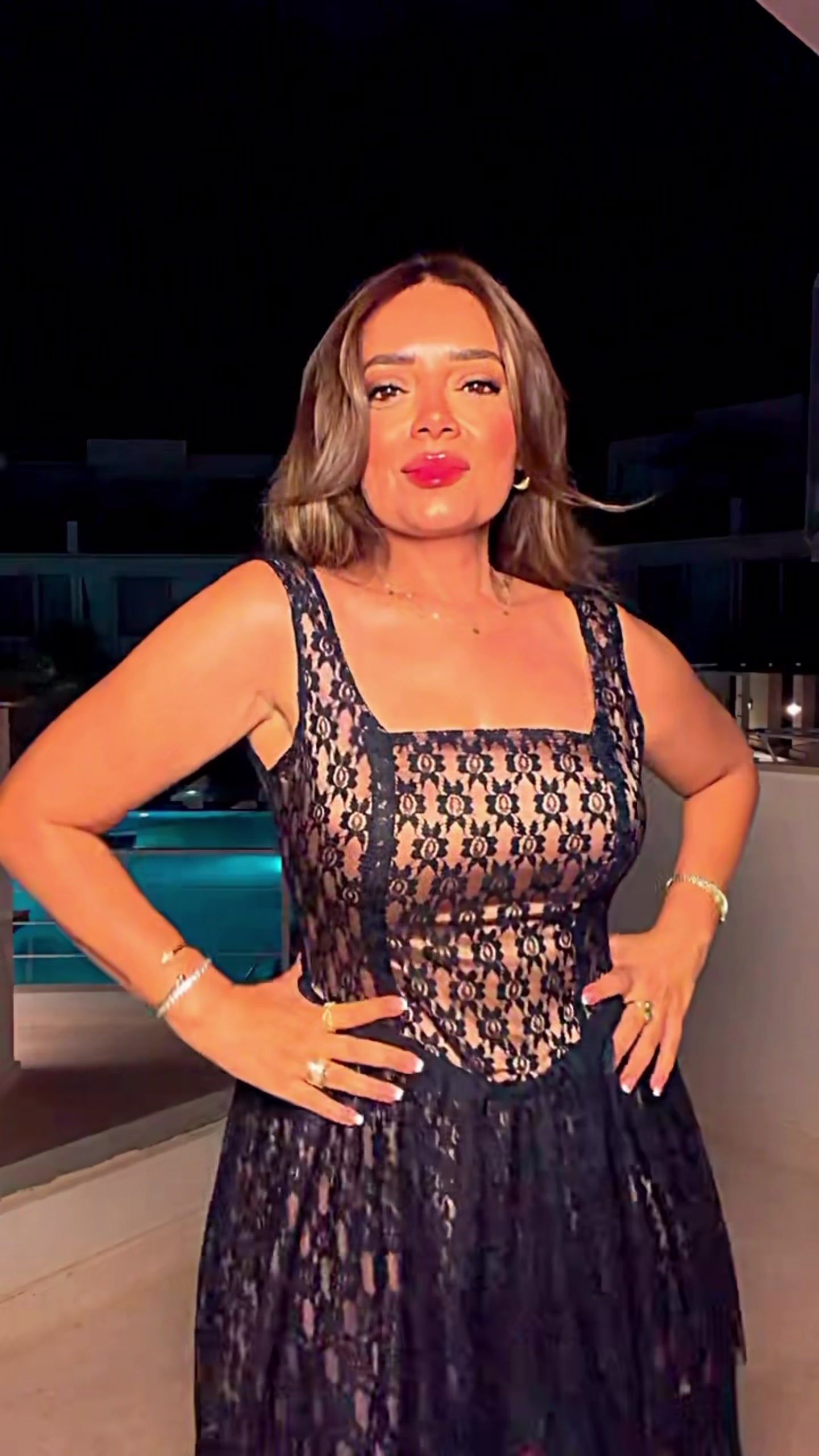 Black Lace Dress